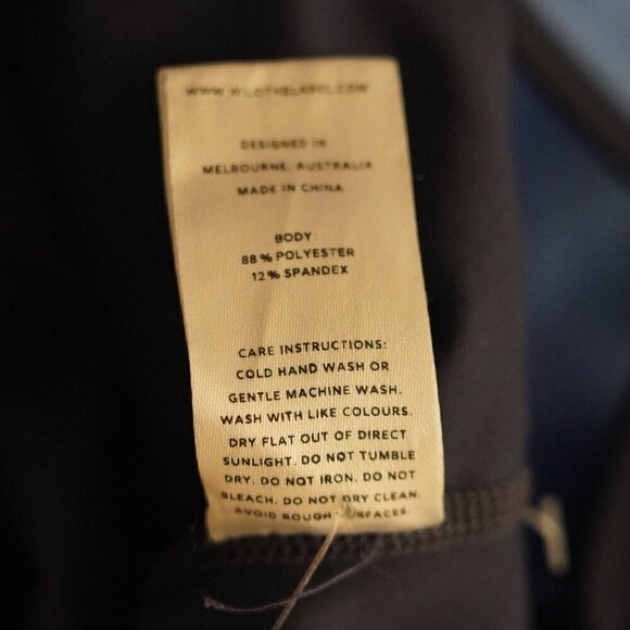 NWT Wilo the Label Tennis Dress in Cobalt/Navy Blue Large Strappy lined - Picture 13 of 13